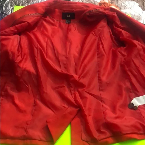 H&M Red Blazer - Picture 7 of 9